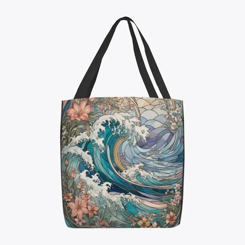 Unique Bag with Nature-Inspired Pattern