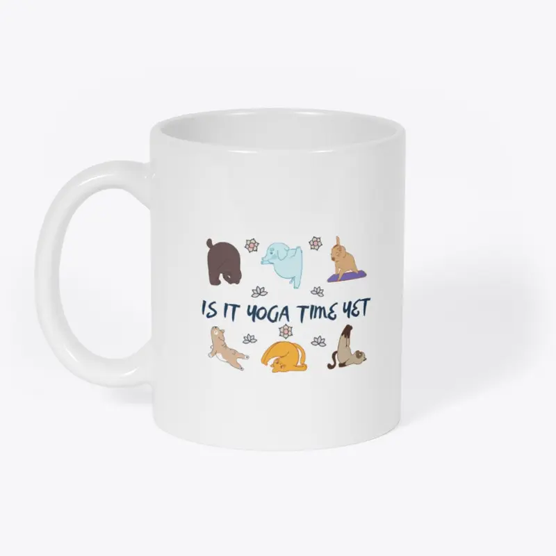 Unique Mugs with Yoga Animals!