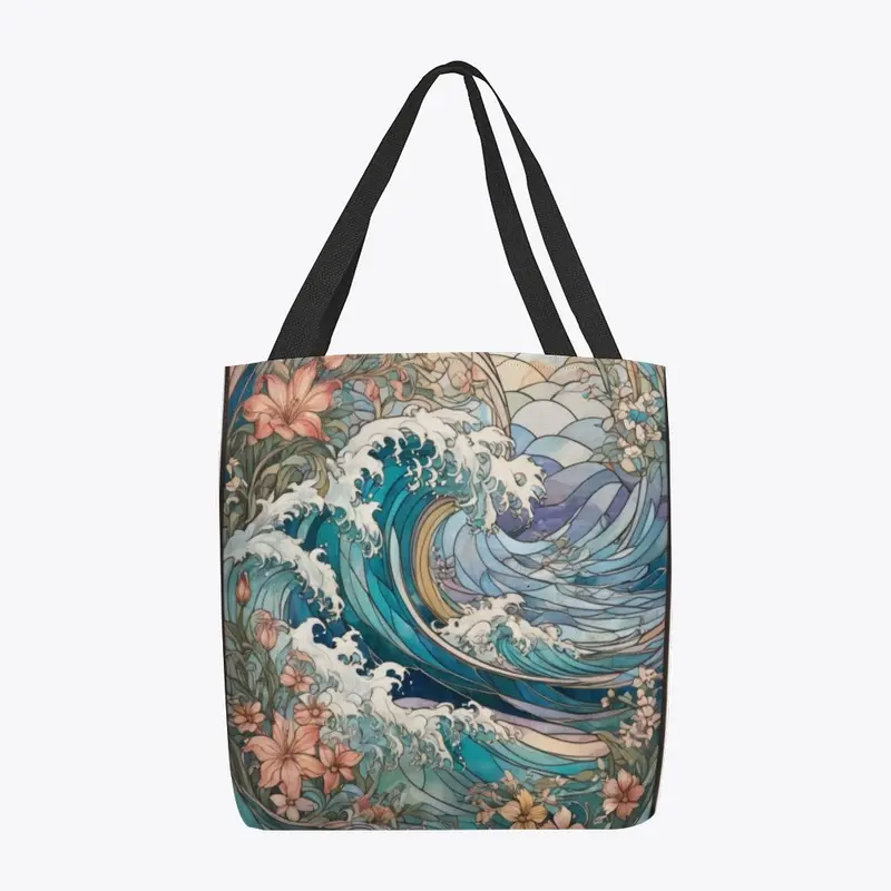 Unique Bag with Nature-Inspired Pattern